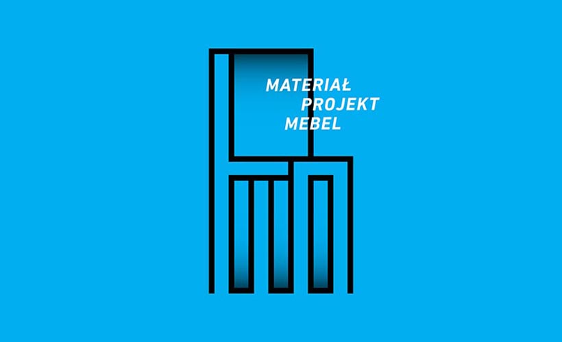 plakat materiał projekt mebel